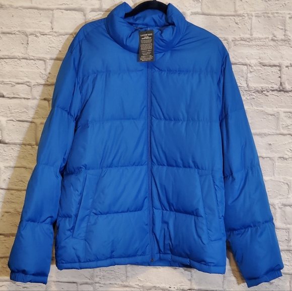 🧥Lands' End Men's NWT Down Puffer Jacket - Picture 7 of 8
